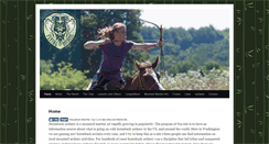 Desktop Screenshot of mountedarchery.net